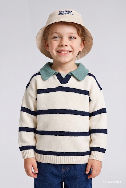 Baby Boy Cotton Printed Bob Hat