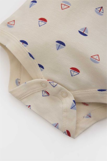 Baby Boy 2 piece Long Sleeve Snap Body