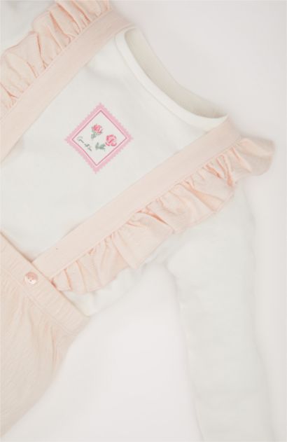 Ensemble de 2 pièces Body et salopette pour bébé fille