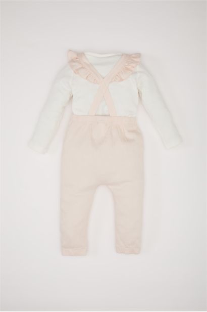 Ensemble de 2 pièces Body et salopette pour bébé fille