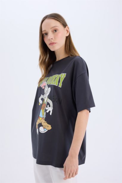 Looney Tunes Oversize Fit Printed T-Shirt
