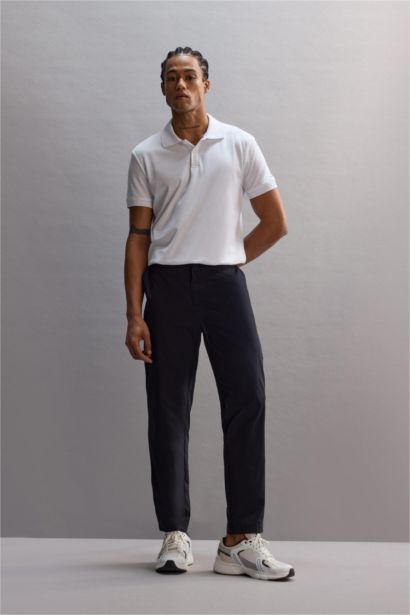 DeFactoFit Slim Fit Standard Leg Woven Sports Trousers