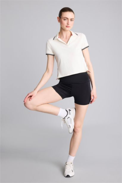 Standard Fit Short Sleeve Polo T-Shirt