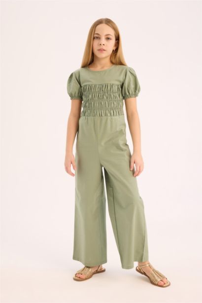 Girl Cotton Jumpsuit