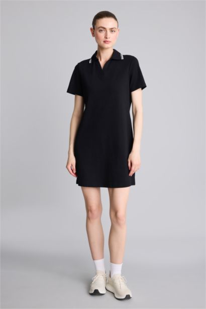 Robe en piqué Coupe standard