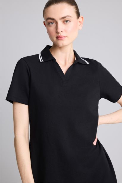 Robe en piqué Coupe standard