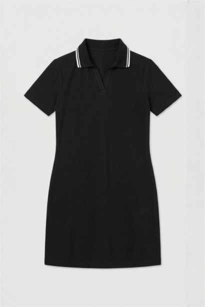 Robe en piqué Coupe standard