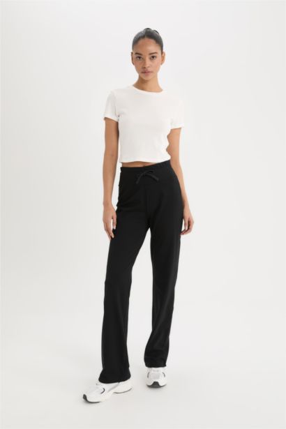 بنطلون برجل واسعة شارلستون من DefactoFit