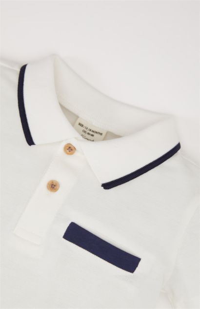 T-shirt polo en piqué pour garçon