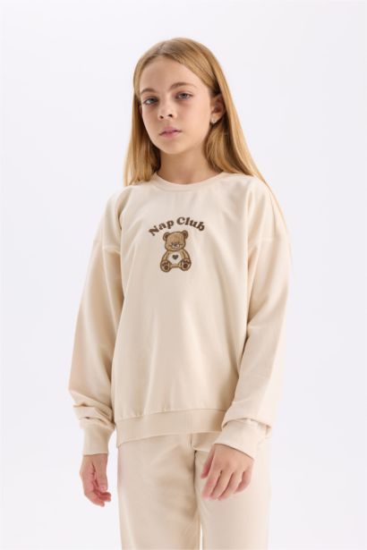 Girl Top Bottom 2 Piece Pajama Set