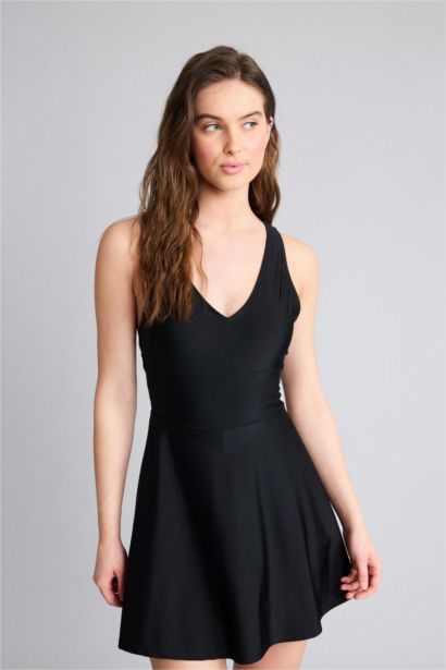 DeFactoFit Short Skirted Sports Swimsuit