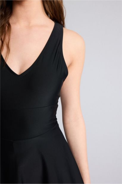 DeFactoFit Short Skirted Sports Swimsuit