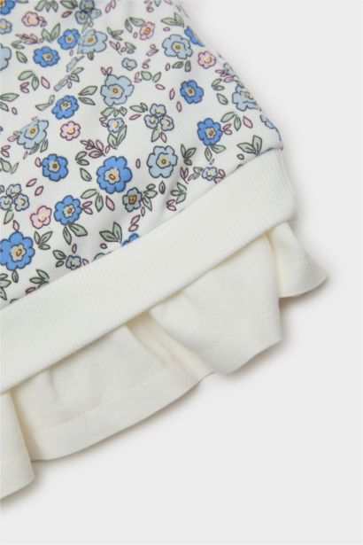 Ensemble de sweat et legging fleuris pour bébé fille