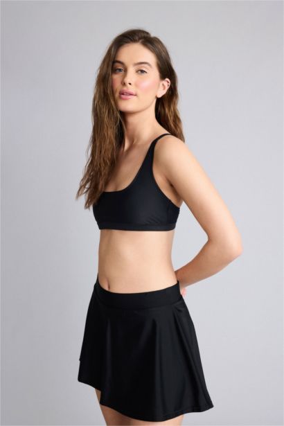 DeFactoFit Standard Fit Short Swim Skirt