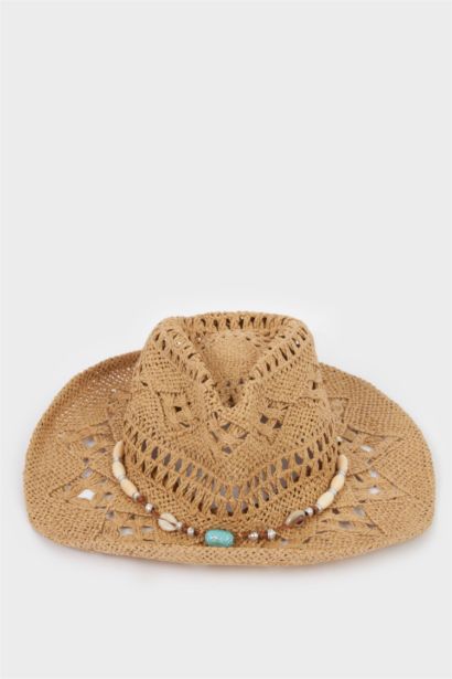Kadın Hasır Şapka