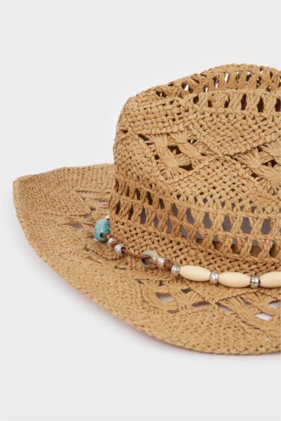 Kadın Hasır Şapka