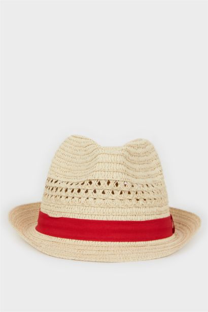 قبعة قش نسائي