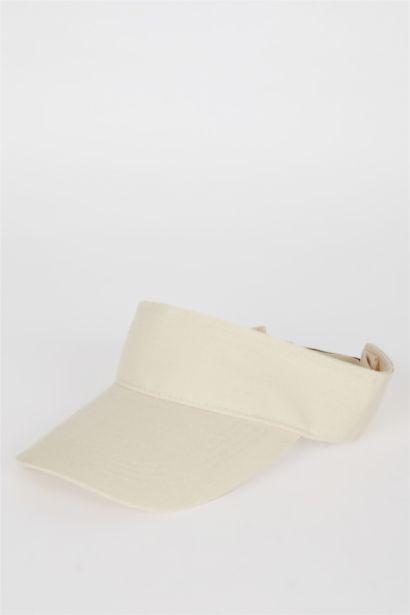 Kadın Keten Vizör Şapka