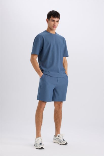 Regular Fit Regular Hem Shorts