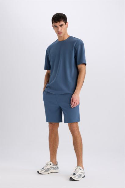 Regular Fit Regular Hem Shorts