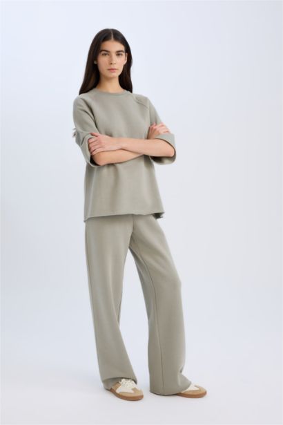 Wide Leg Trousers