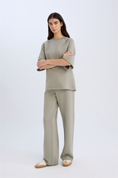 Wide Leg Trousers
