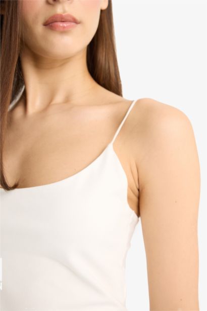 Slim Fit Crew Neck Tank Top