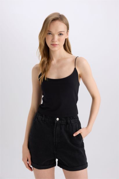 Slim Fit Crew Neck Tank Top