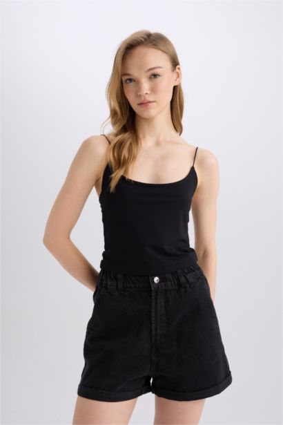 Slim Fit Crew Neck Tank Top