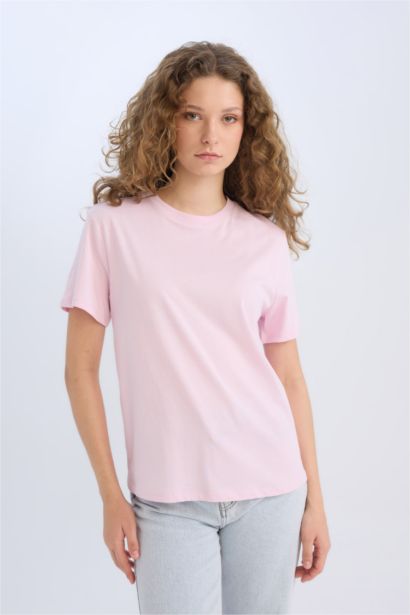 Regular Fit Crew Neck Short Sleeve T-Shirt