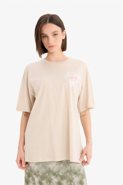 Regular Fit Crew Neck Short Sleeve T-Shirt