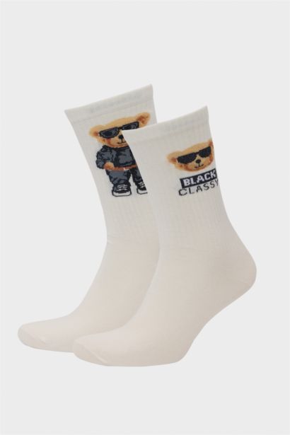 2 piece Cotton Long sock