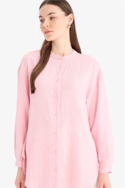 Relax Fit Long Sleeve Tunic