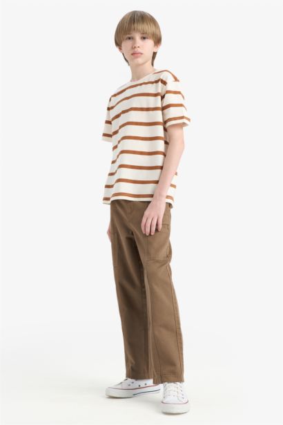%100 Pamuklu Loose Fit Pantolon Erkek Çocuk