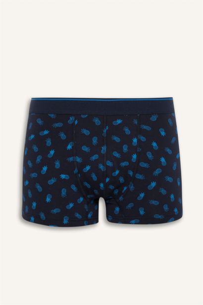 Regular Fit Desenli 3'lü Boxer