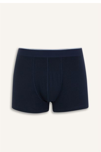 Regular Fit Kareli 3'lü Boxer