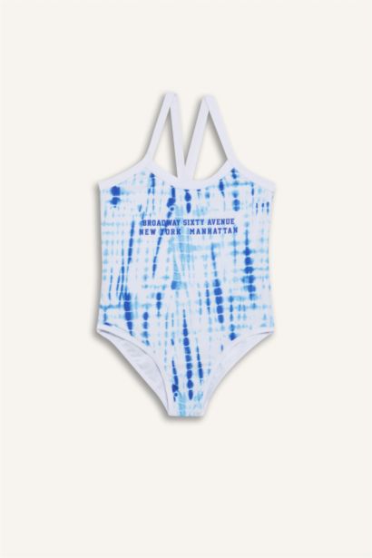 Maillot de bain en jersey pour fille