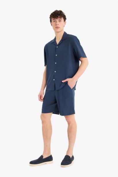 برمودا كتان قصة مريحة