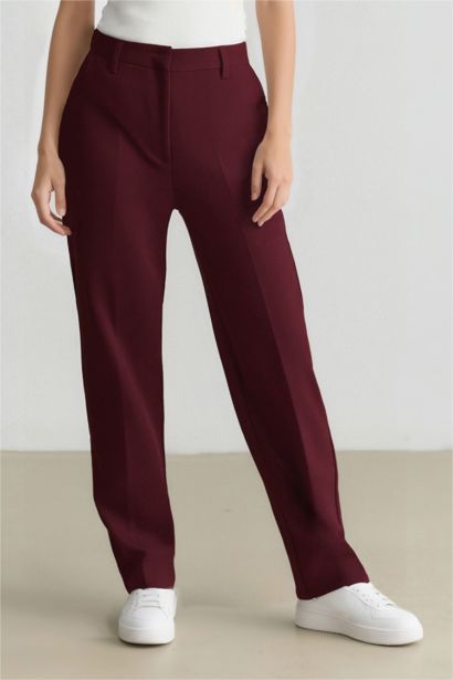Sorbe x DeFacto Carrot Fit Pantolon Havuç Kesim Normal Bel Düz Paça Cepli