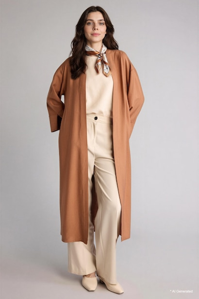 Relax Fit Long Kimono