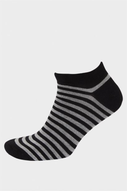 Мужские 3 пары бамбуковых низких носков без швов