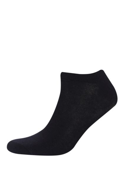 جوارب قصيرة قطن مخطط من 3 قطع