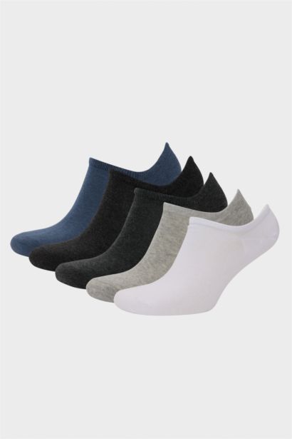Lot de 5 paires de chaussettes courtes en coton pour homme