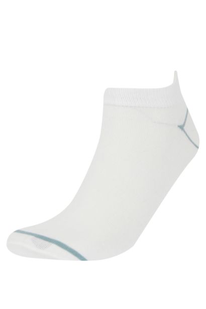 Man Striped 5 Piece Short Socks