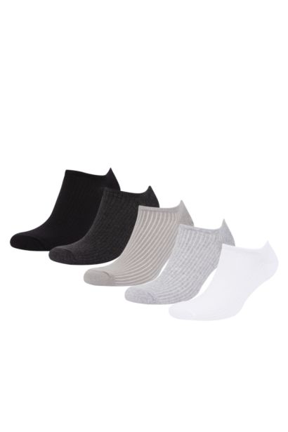 5 Piece Cotton Short Socks