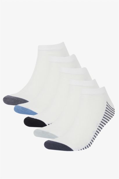 جوارب قصيرة قطن ولادي - 5 قطع