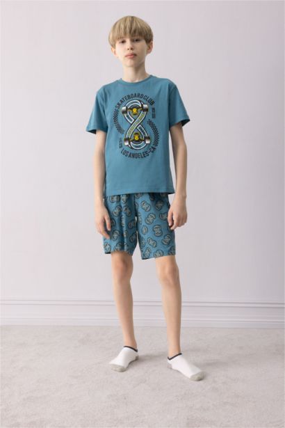Boy Regular Fit 2 Piece Pajama Set