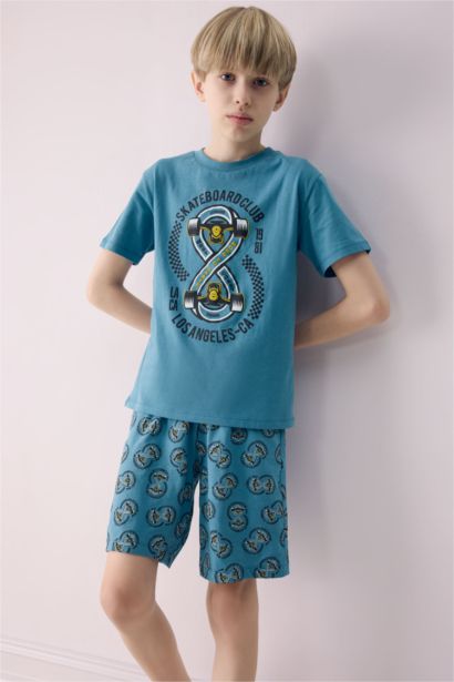 Boy Regular Fit 2 Piece Pajama Set