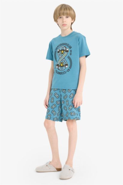Boy Regular Fit 2 Piece Pajama Set