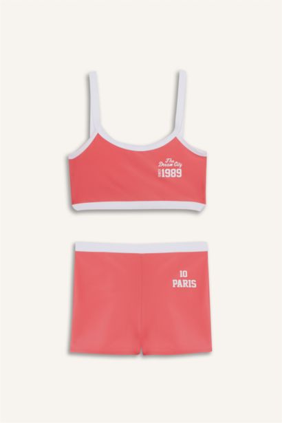 Bikini imprimé pour fille